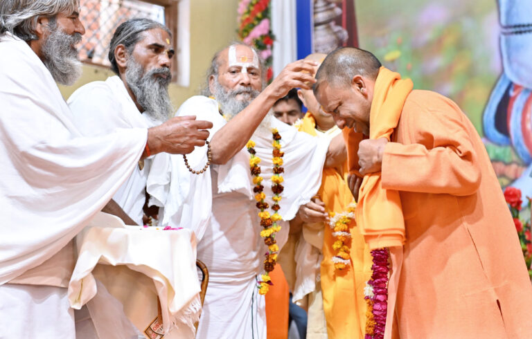 अयोध्या में श्रीरामलला मन्दिर का निर्माण हो रहा-मुख्यमंत्री